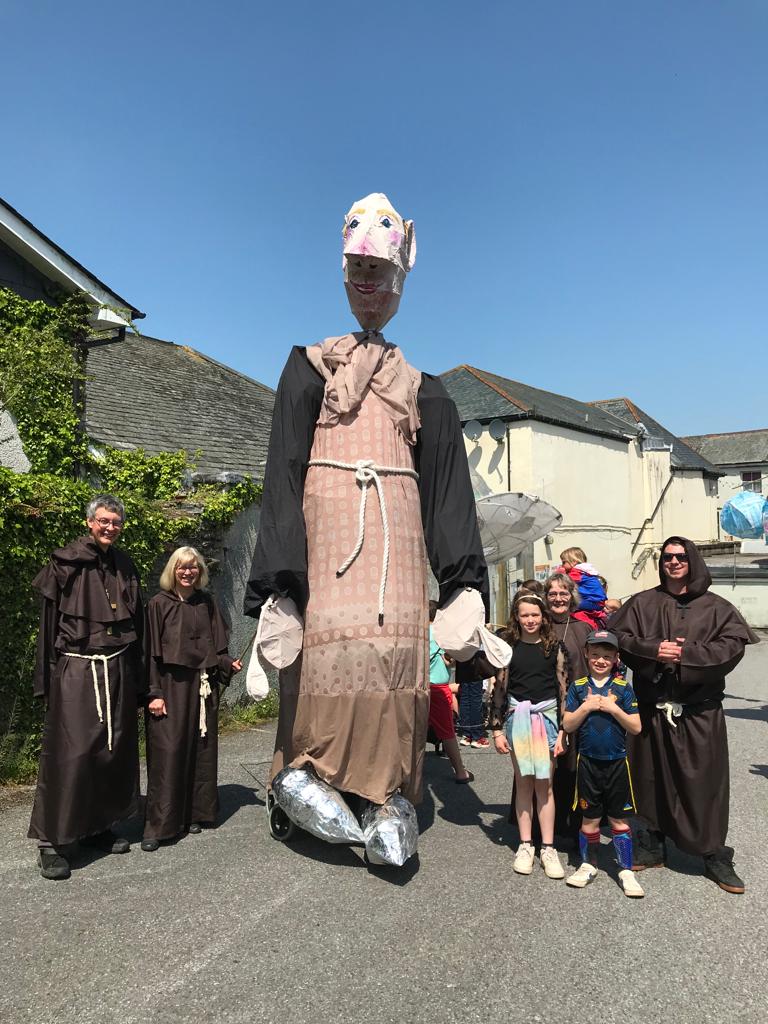 May Fest. Visit St Sampson's stall and see the giant  St Sampson in the procession