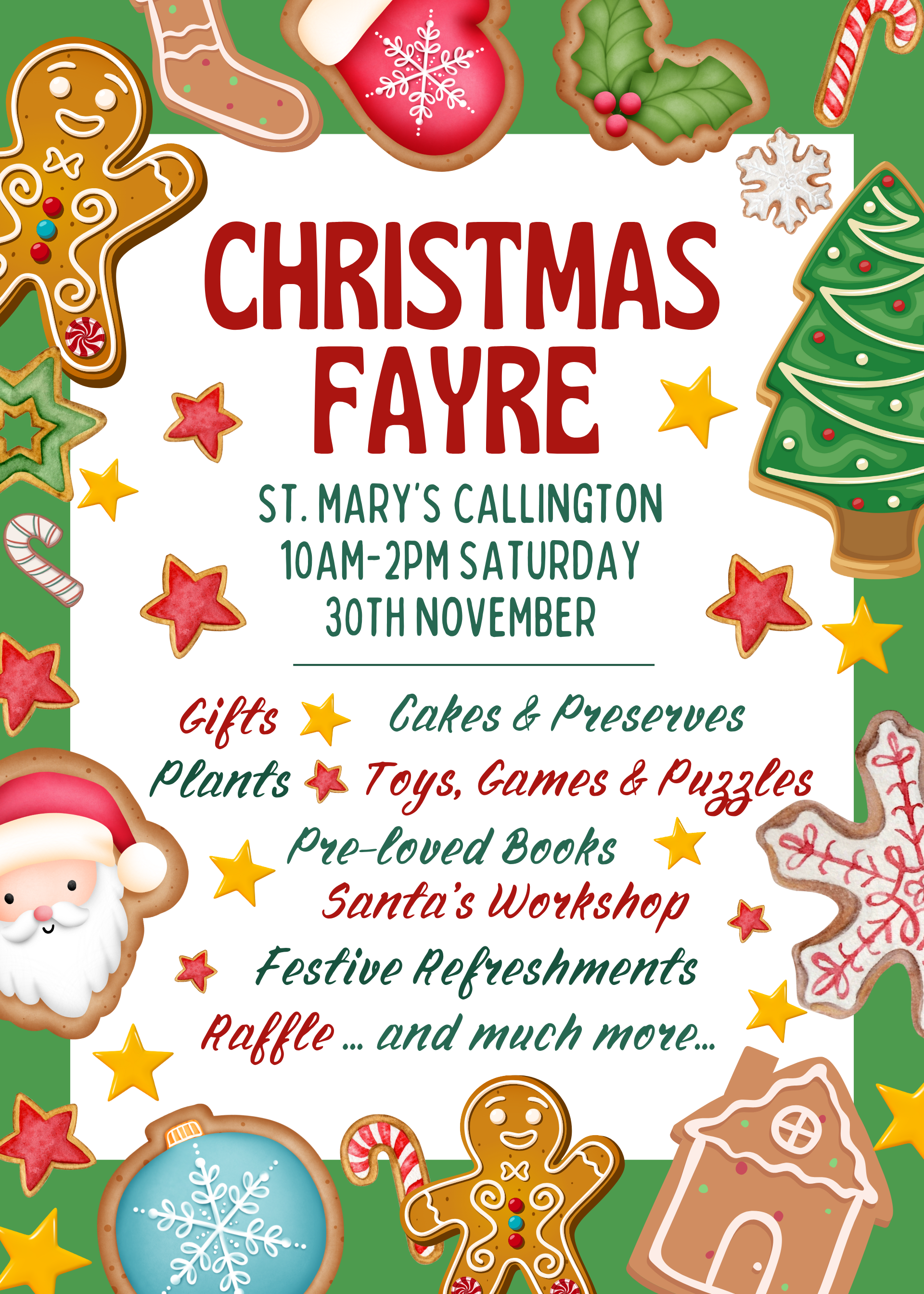 St Marys Christmas Fayre 2024 